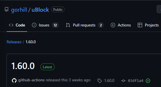 uBlock Origin: Manually Install Without Using Chrome Web Store